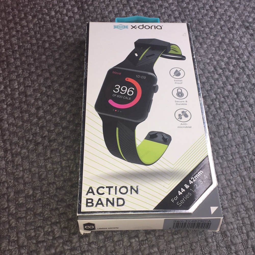 X-Doria Action Band for 42MM and 44 apple Iwatch